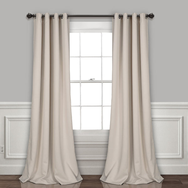 Lush Decor Insulated Grommet Blackout Window Curtain Panel Set