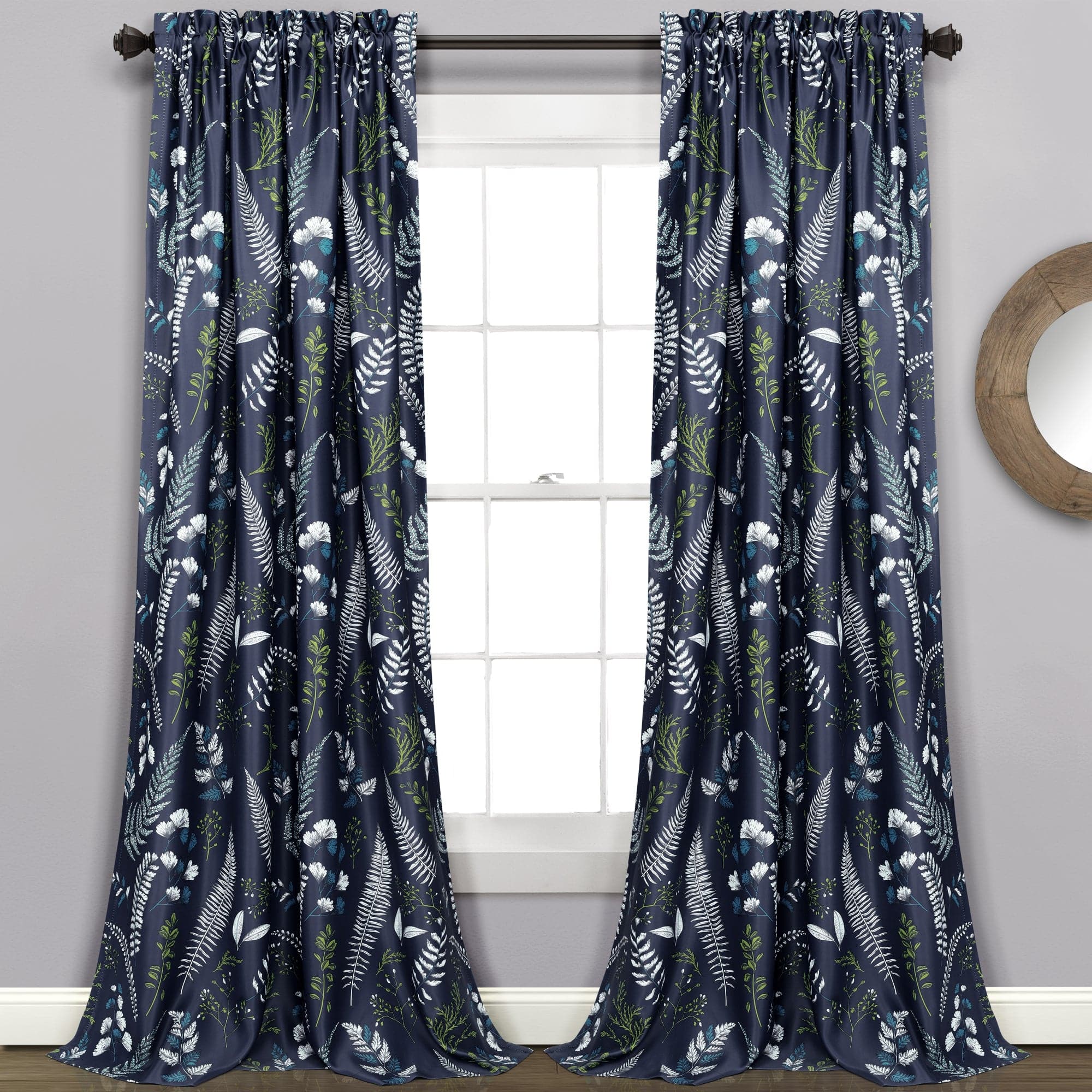 Devonia All Over Room Darkening/Light Filtering Window Curtain