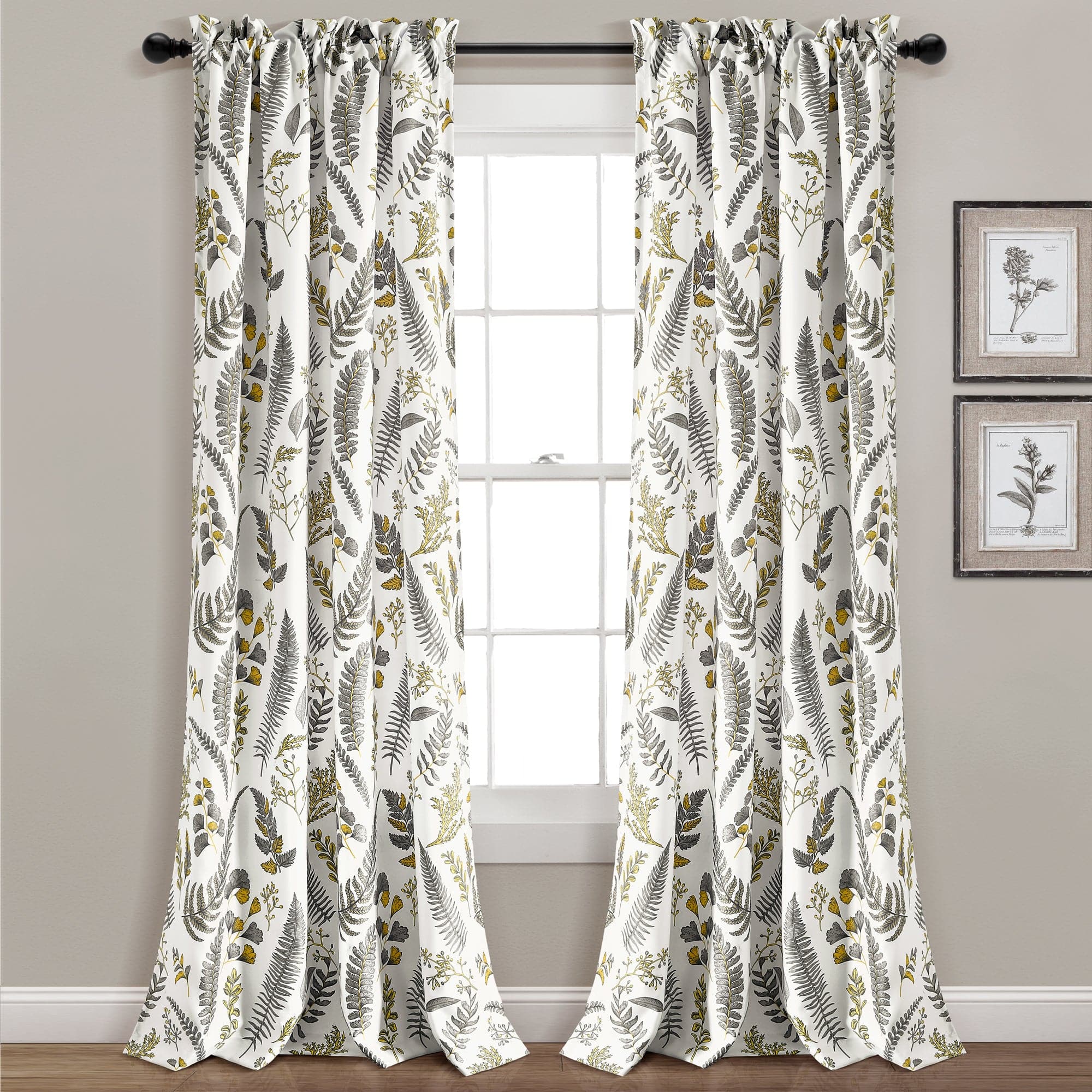 Devonia All Over Room Darkening/Light Filtering Window Curtain