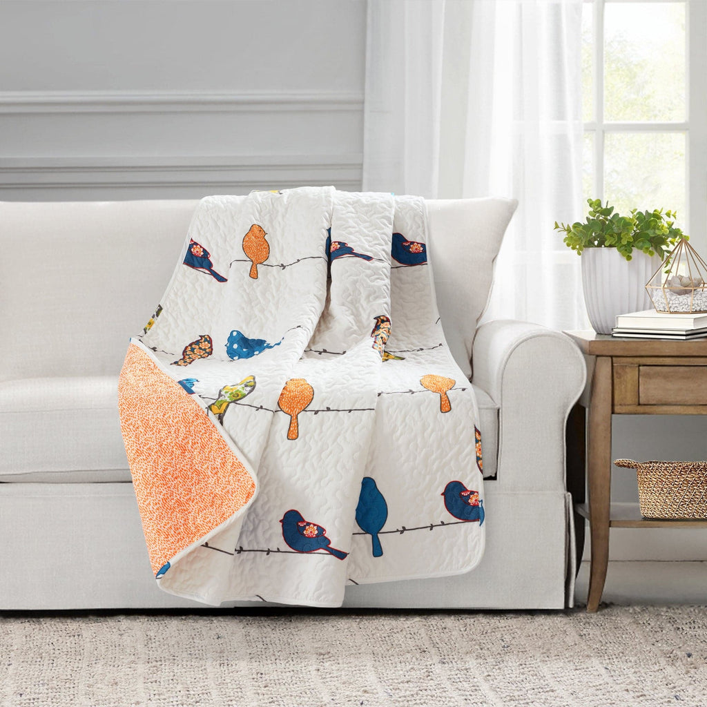 Rowley Birds Throw | Lush Decor | www.lushdecor.com – LushDecor