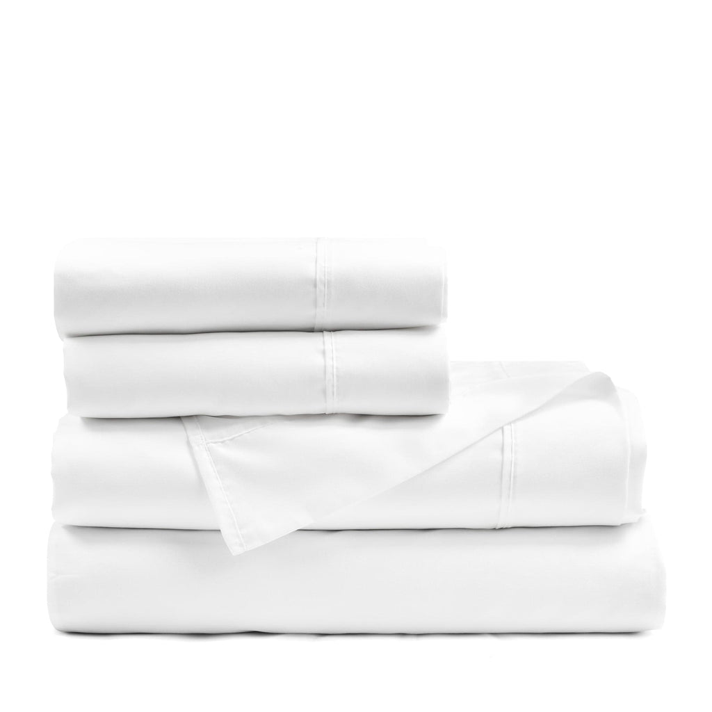 Milo Solid Silver-Infused Antimicrobial Sheet Set | Lush Decor | www ...