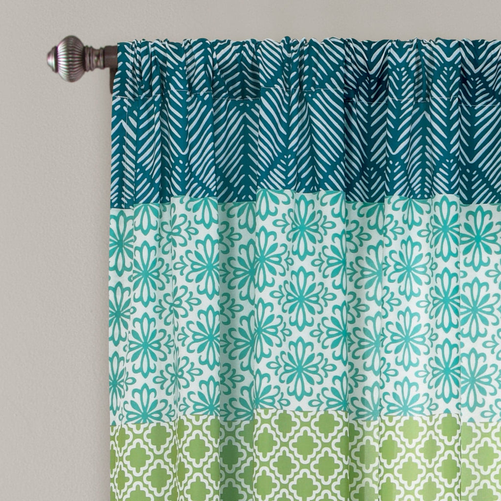 Bohemian Stripe Window Curtain Panel Set | Lush Decor | www.LushDecor.com