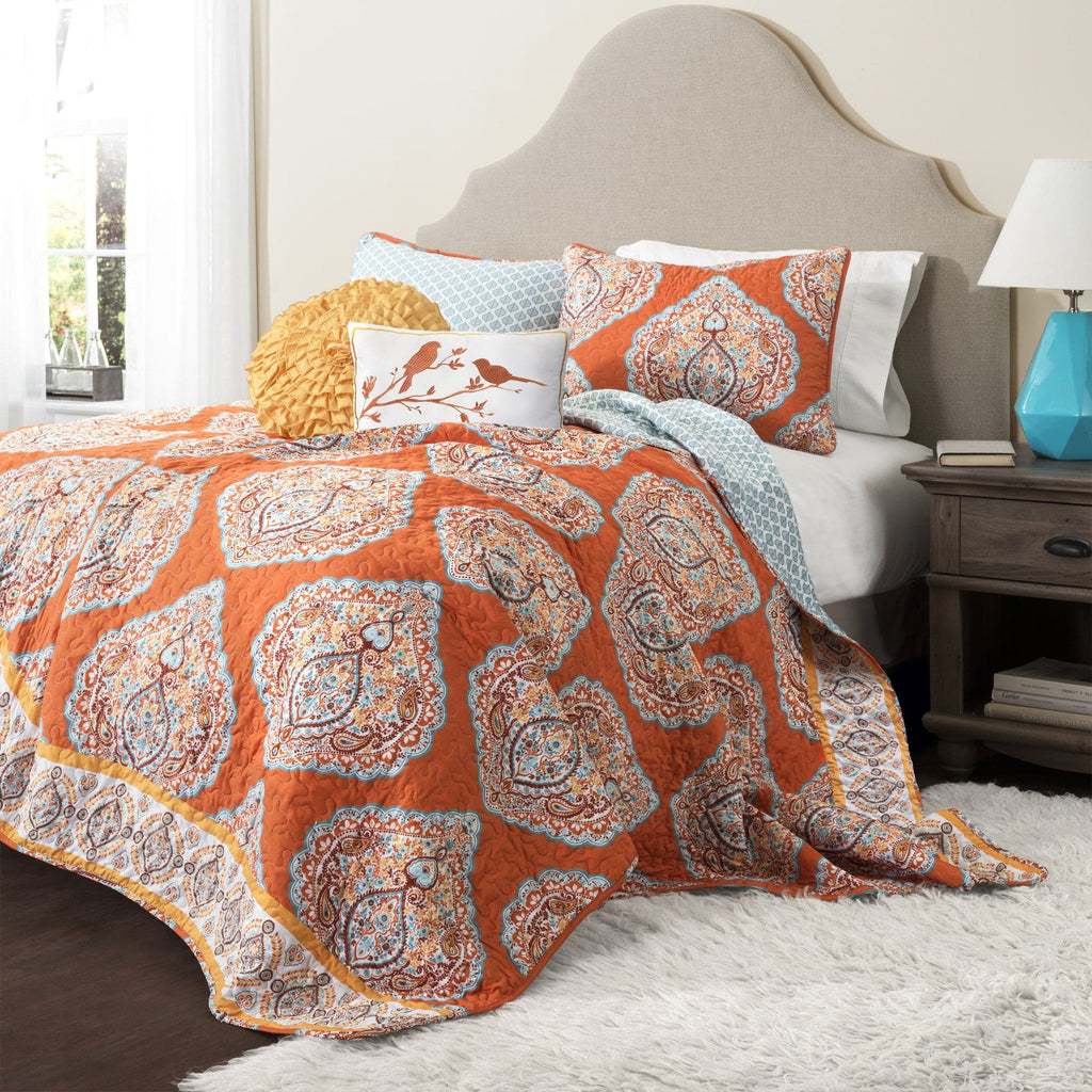 Harley 5 Piece Quilt Set, Lush Decor