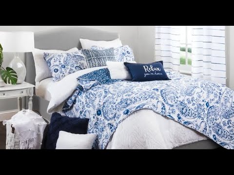 Lush Decor Cynthia Jacobean Quilt 3 Piece Reversible outlet Bedding Set, Full Queen,